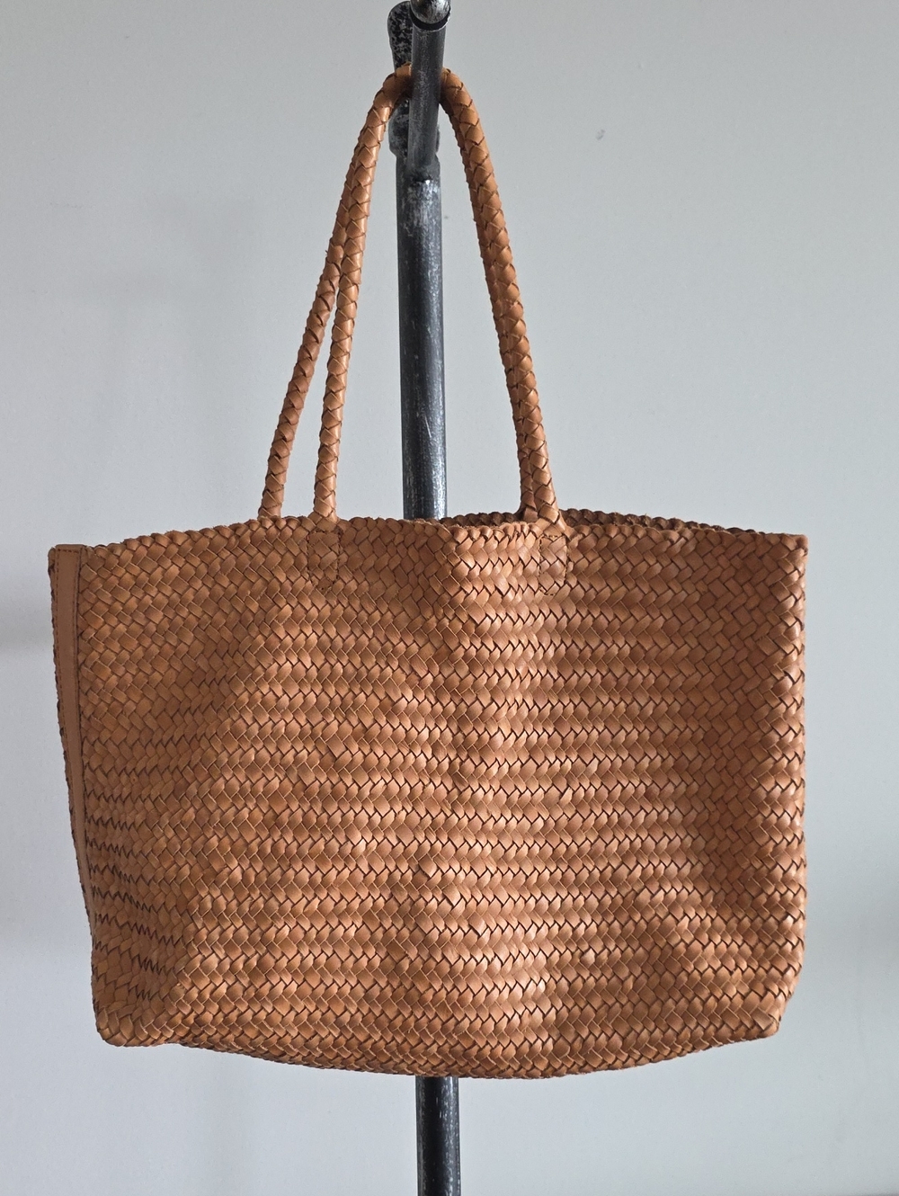 Madewell The Handwoven Leather Tote